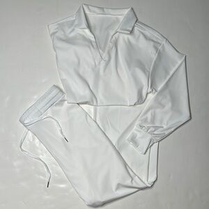 White Loungewear Set